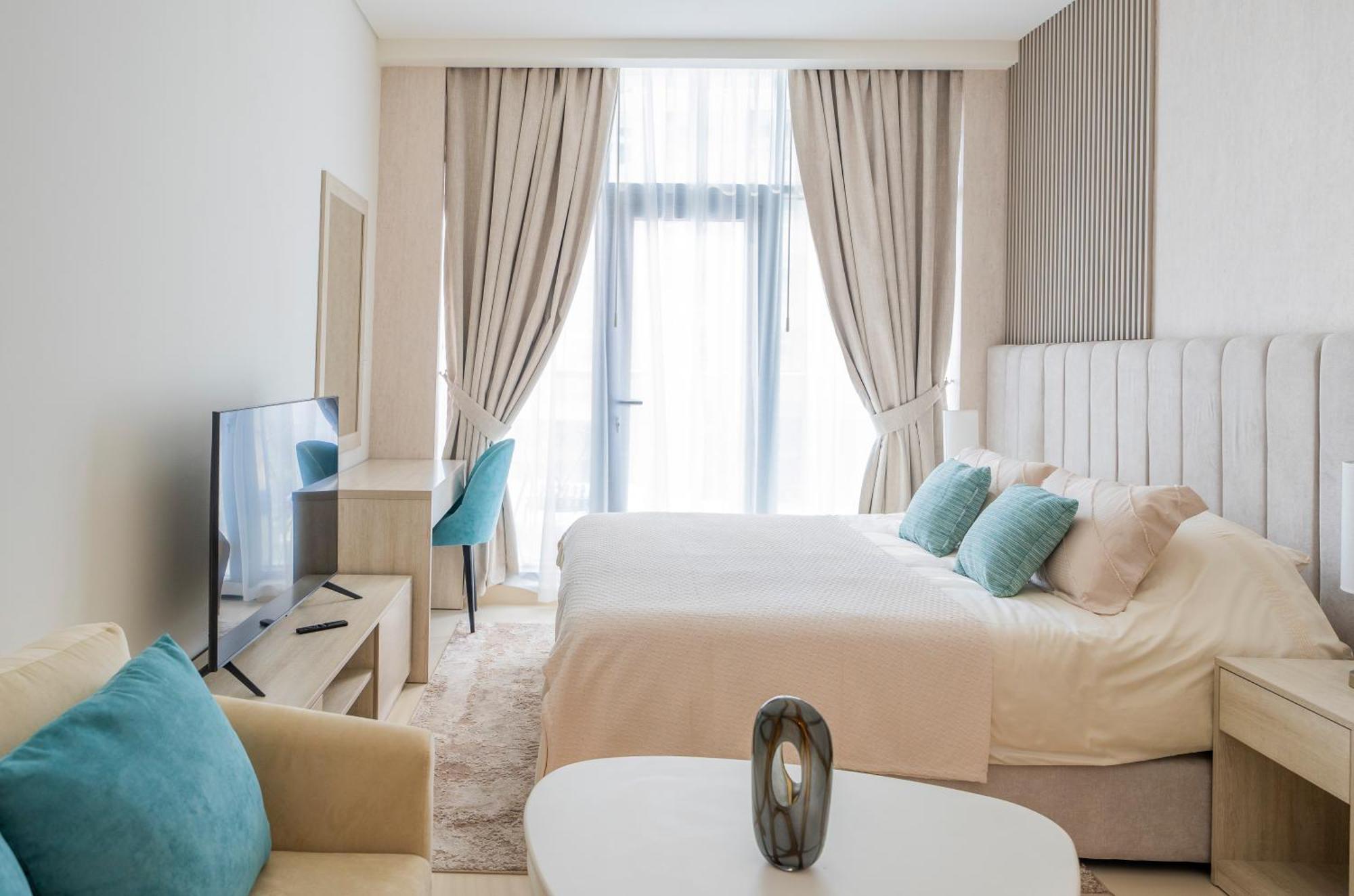 Studio With Pool And Private Beach Access On Palm Jumeirah Dubai Esterno foto
