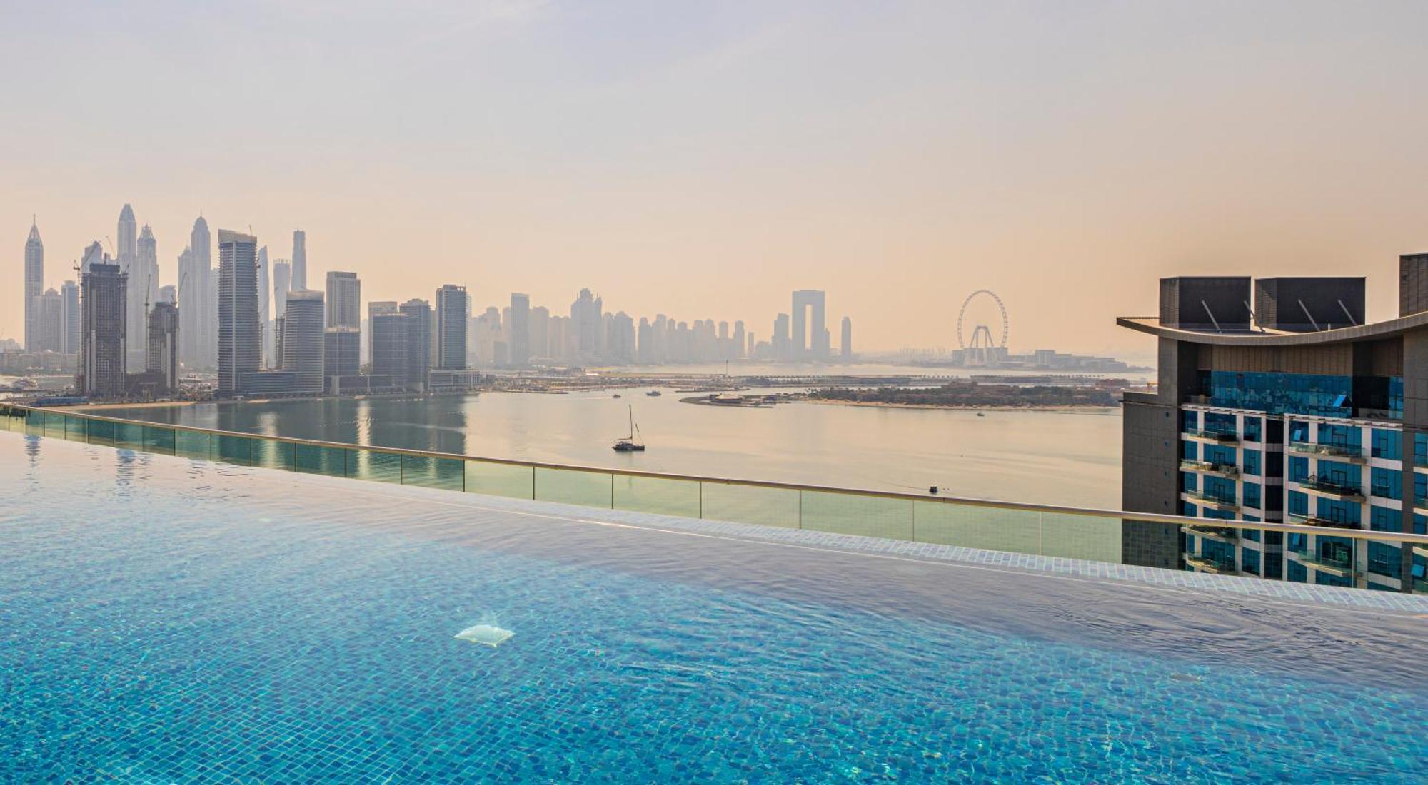 Studio With Pool And Private Beach Access On Palm Jumeirah Dubai Esterno foto
