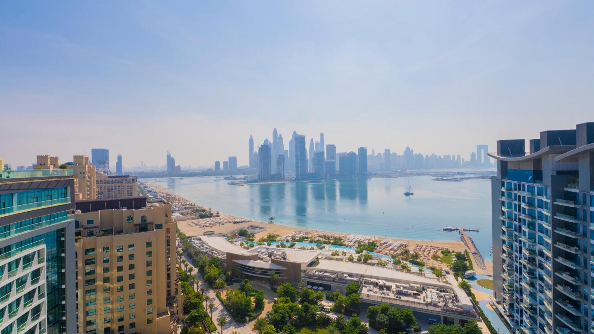 Studio With Pool And Private Beach Access On Palm Jumeirah Dubai Esterno foto