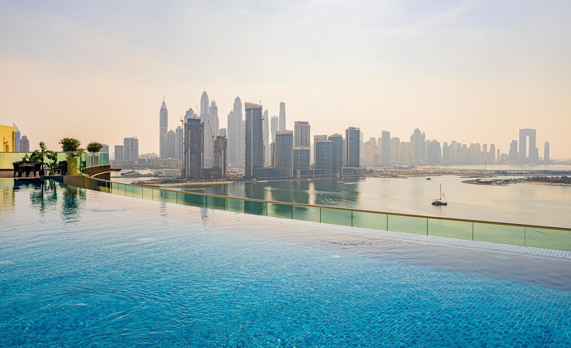 Studio With Pool And Private Beach Access On Palm Jumeirah Dubai Esterno foto