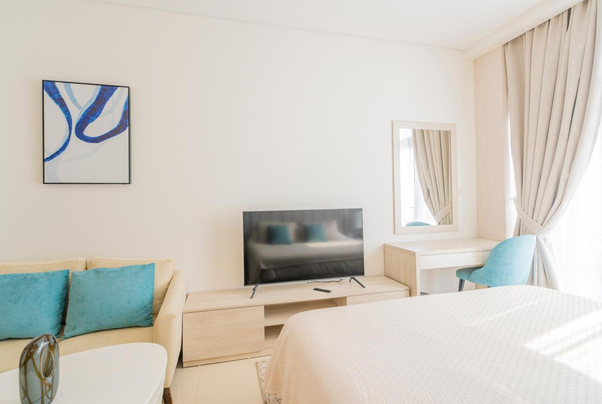 Studio With Pool And Private Beach Access On Palm Jumeirah Dubai Esterno foto