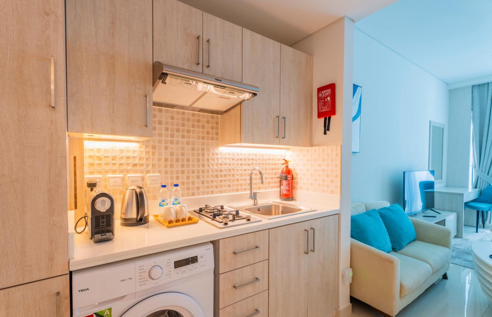 Studio With Pool And Private Beach Access On Palm Jumeirah Dubai Esterno foto