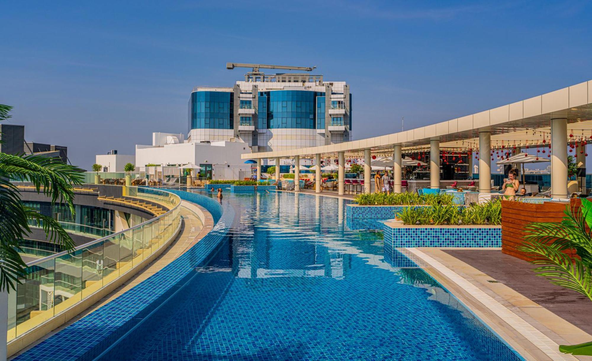 Studio With Pool And Private Beach Access On Palm Jumeirah Dubai Esterno foto