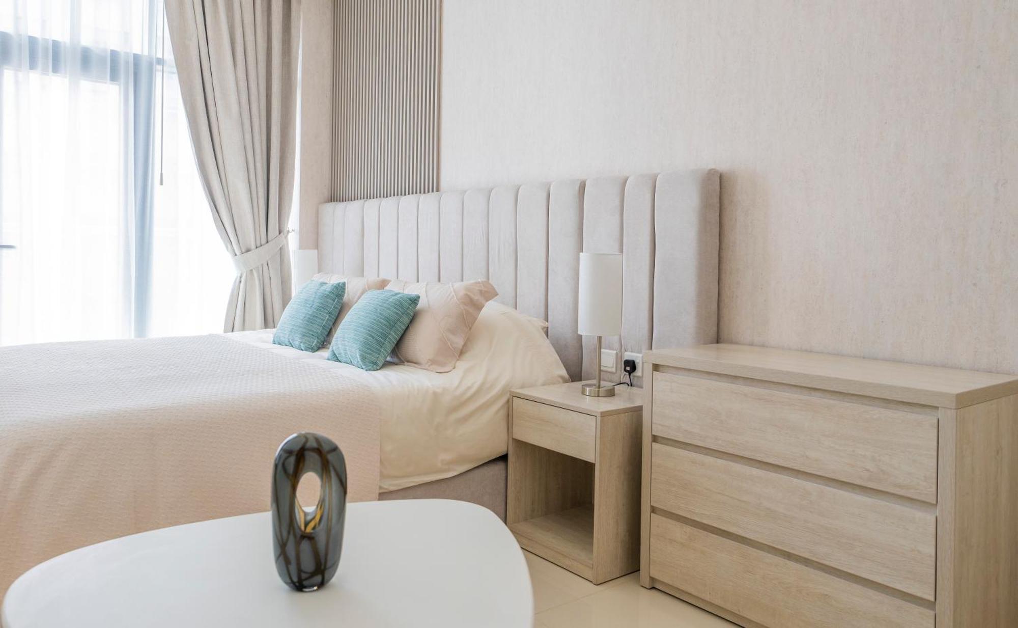 Studio With Pool And Private Beach Access On Palm Jumeirah Dubai Esterno foto