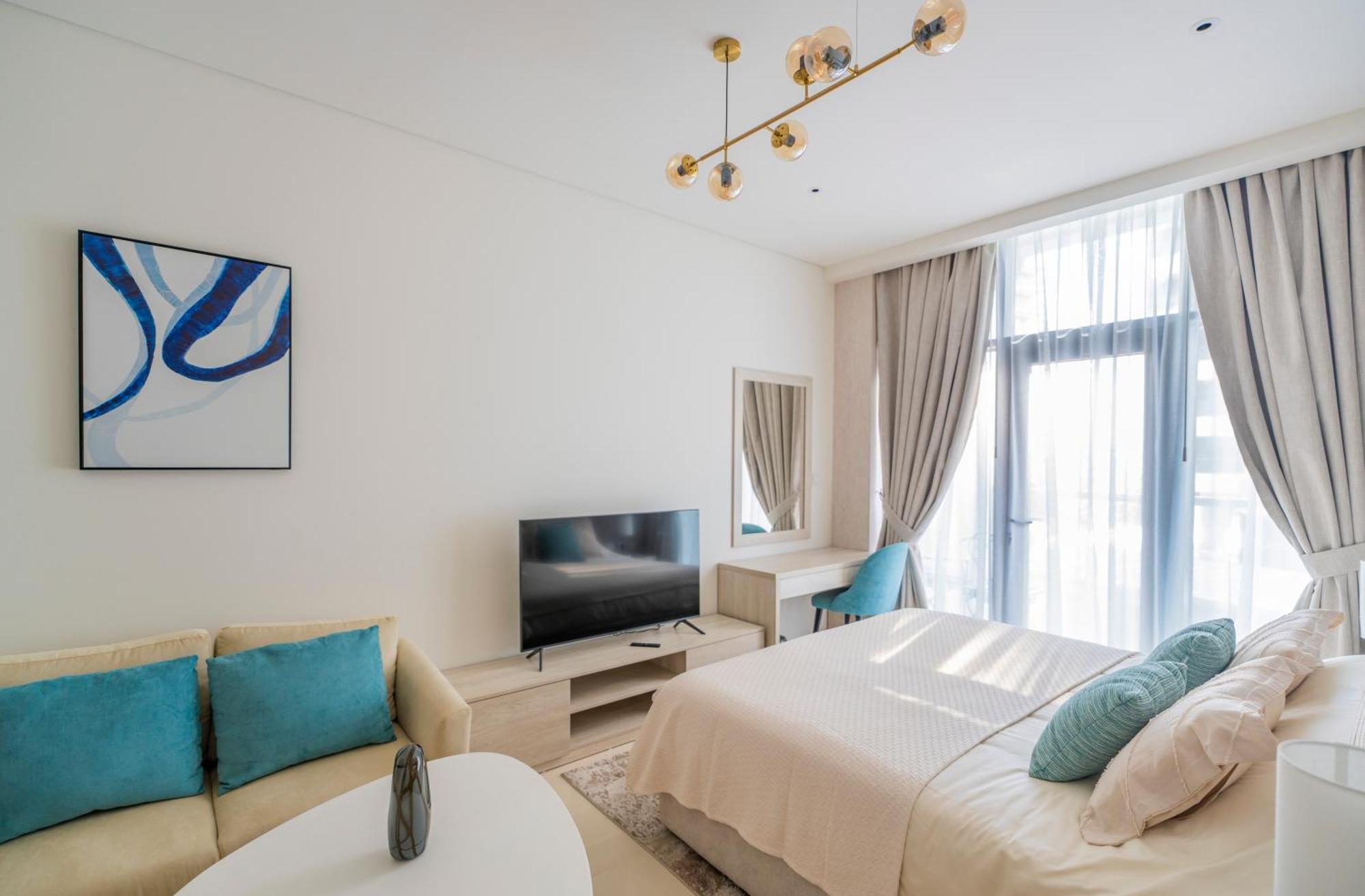 Studio With Pool And Private Beach Access On Palm Jumeirah Dubai Esterno foto