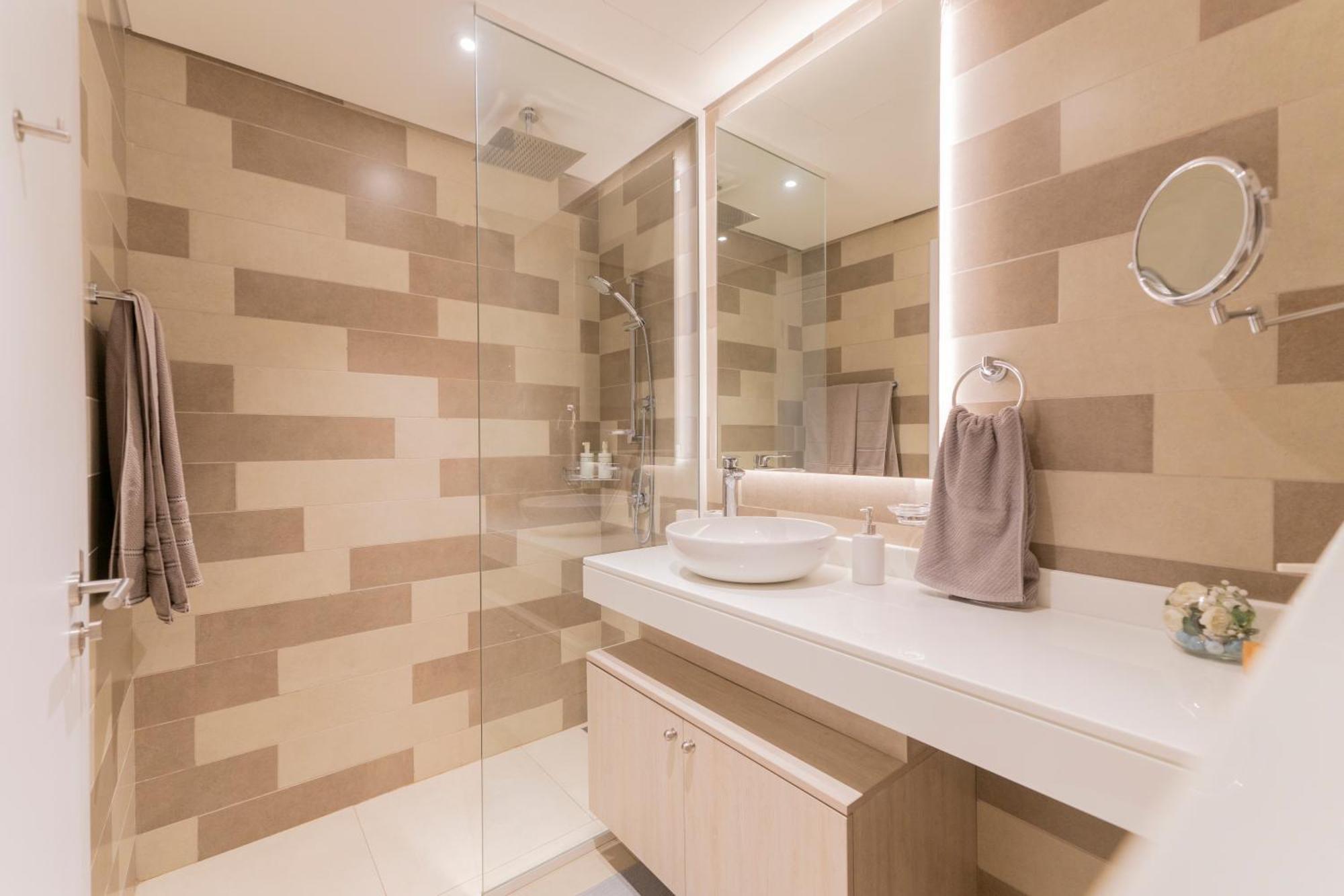 Studio With Pool And Private Beach Access On Palm Jumeirah Dubai Esterno foto
